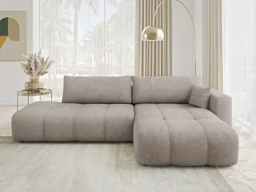 Flo Bäddsoffa med Divan 4-sits - Vit - Products - Möbler - Soffa - Bäddsoffa - Bäddsoffa divan
