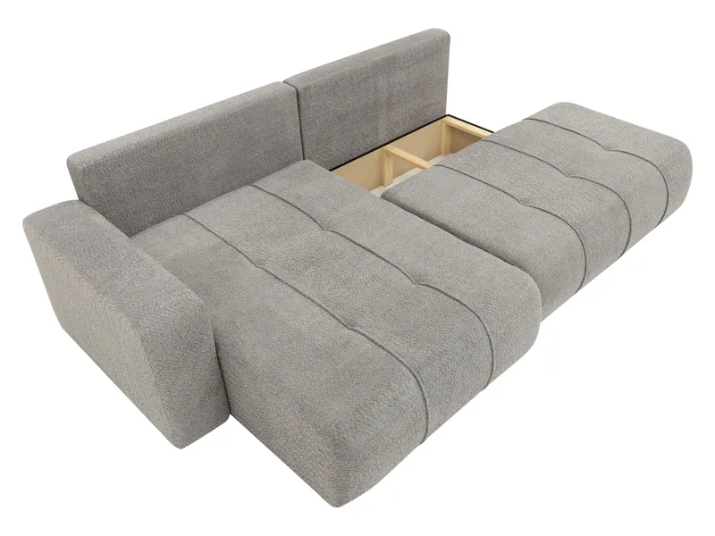 Flo Bäddsoffa med Divan 4-sits - Vit - Products - Möbler - Soffa - Bäddsoffa - Bäddsoffa divan