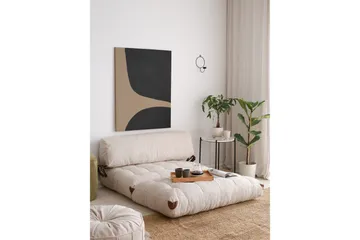 Fold Teddy Bäddsoffa Vit - Vit - Products - Möbler - Soffa - Bäddsoffa - 2 sits bäddsoffa