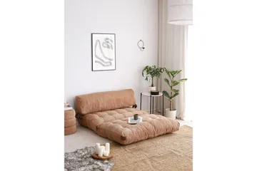 Foldy Bäddfåtölj Camel - Camel - Products - Möbler - Soffa - Bäddsoffa - 2 sits bäddsoffa