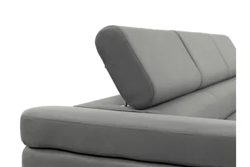 Gabina Bäddsoffa 3-sits i Manchester - Ljusgrå - Products - Möbler - Soffa - Bäddsoffa - 3 sits bäddsoffa