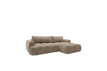 Handu Bäddsoffa med Divan 3-sits i Bouclé