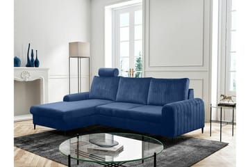 Kintore 3-sits Hörnbäddsoffa Dark blue - Products - Möbler - Soffa - Bäddsoffa - Hörnbäddsoffa