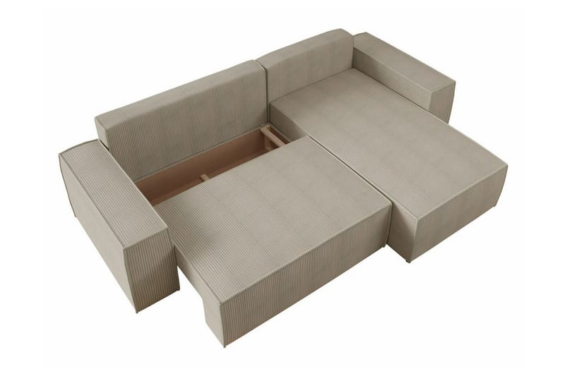 Knocklong 3-sits Hörnbäddsoffa - Mörkgrå - Products - Möbler - Soffa - Bäddsoffa - Hörnbäddsoffa