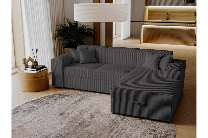 Knocklong 3-sits Hörnbäddsoffa - Products - Möbler - Soffa - Bäddsoffa - Hörnbäddsoffa