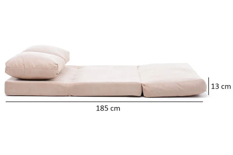 Maydena Bäddsoffa 2-sits 120x185 - Cream - Products - Möbler - Soffa - Bäddsoffa - 2 sits bäddsoffa