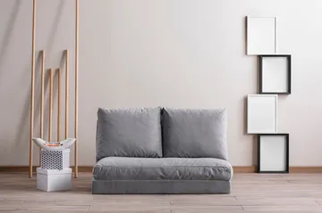 Maydena Bäddsoffa 2-sits 120x185 - Grå - Products - Möbler - Soffa - Bäddsoffa - 2 sits bäddsoffa