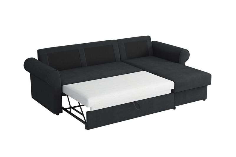 Midfeld 3-sits Hörnbäddsoffa Dark Turquoise - Products - Möbler - Soffa - Bäddsoffa - Bäddsoffa divan