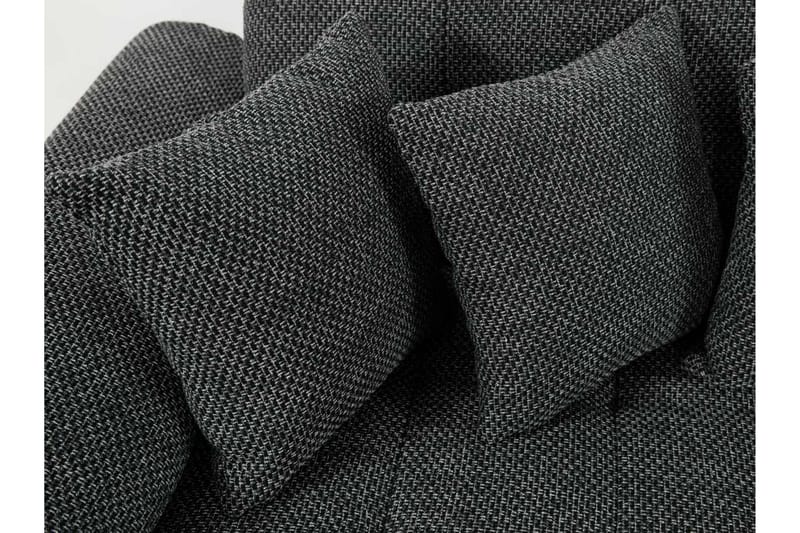 Niko U-Bäddsoffa 350x205x76 cm Divan Vänster - Grå - Products - Möbler - Soffa - Bäddsoffa - Bäddsoffa divan