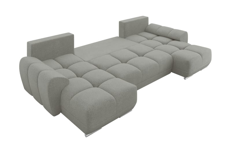 Simerly Bäddsoffa Dubbeldivan 4-sits - Orange - Products - Möbler - Soffa - Bäddsoffa - U bäddsoffa