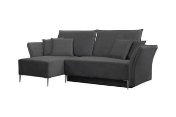 Staffin 3-sits Hörnbäddsoffa Dark grey - Products - Möbler - Soffa - Bäddsoffa - Bäddsoffa divan