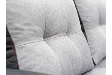 Sydney Divanbäddsoffa 238x140x88 cm LED-belysning - Grå - Products - Möbler - Soffa - Bäddsoffa - Bäddsoffa divan