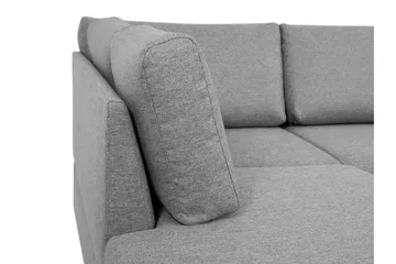 Taberk Bäddsoffa med Divan och Schäslong 4-sits i Chenille - Grön - Products - Möbler - Soffa - Bäddsoffa - Bäddsoffa divan
