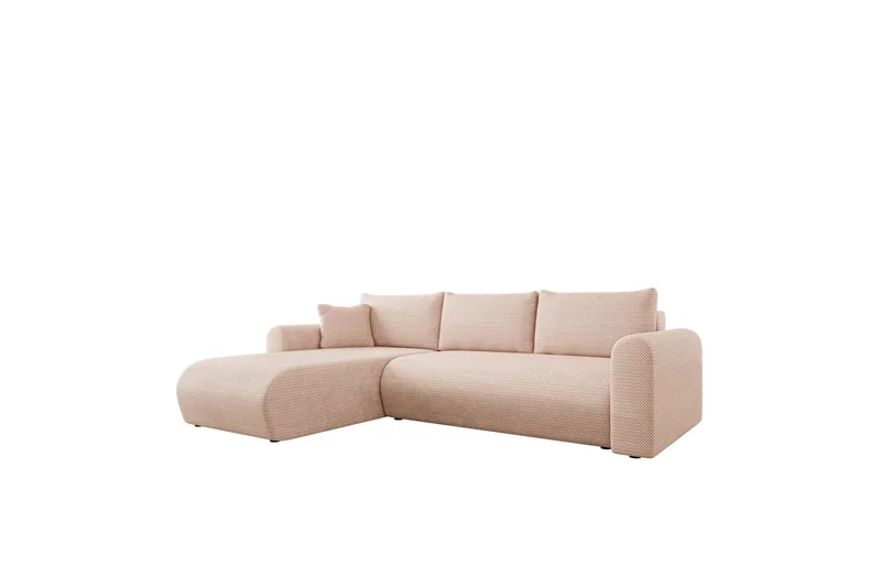 Tacon Bäddsoffa m. Divan 3-sits, Beige/Grå