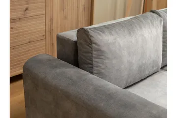 Tacon Bäddsoffa m. Divan 3-sits - Vit - Products - Möbler - Soffa - Bäddsoffa - Bäddsoffa divan
