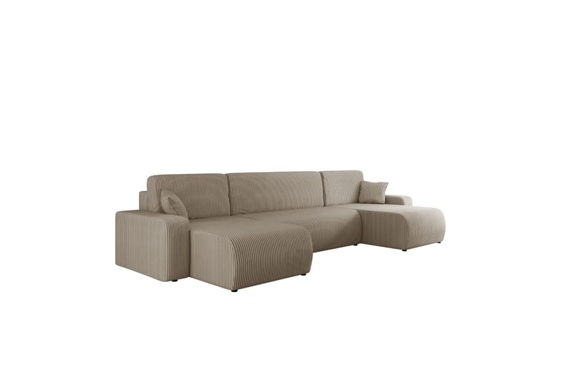 Barile Soffa Dubbeldivan 4-sits - Beige - Products - Möbler - Soffa - U-soffa