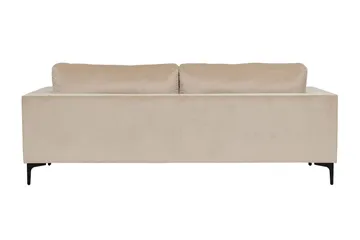 Bolero Sammetssoffa 3-sits - Beige - Products - Möbler - Soffa - 3 sits soffa