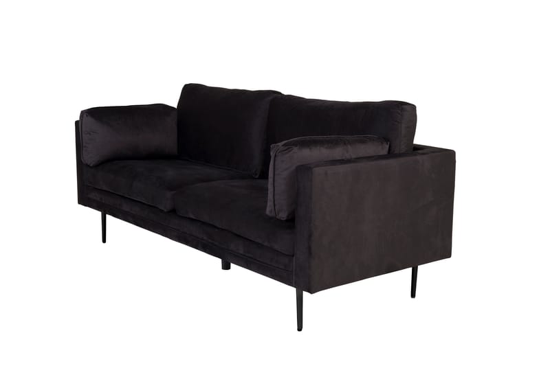 Boom 3-sits Soffa - Svart - Products - Möbler - Soffa - 3 sits soffa
