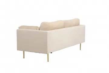 Boom Sammetssoffa 3-sits - Beige - Products - Möbler - Soffa - 3 sits soffa