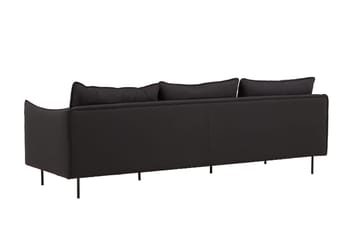 Brunskär Soffa 3-sits Svart - Vind - Products - Möbler - Soffa - 3 sits soffa