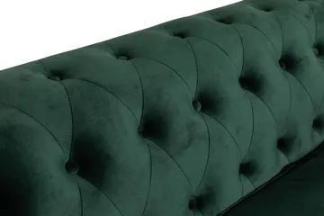 Chesterfield Lyx 3 sits Sammetssoffa - Djup soffa - Grön - Products - Möbler - Soffa - Chesterfield soffa