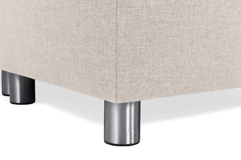 Crazy 5-sits Vänstervänd U-formad X-Large Soffa med Divan och Schäslong i Tyg - Beige - Products - Möbler - Soffa - U-soffa