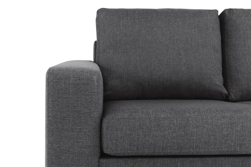 Crazy 6-sits Vändbar L-formad X-Large Hörnsoffa i Tyg - Mörkgrå - Products - Möbler - Soffa - Hörnsoffa