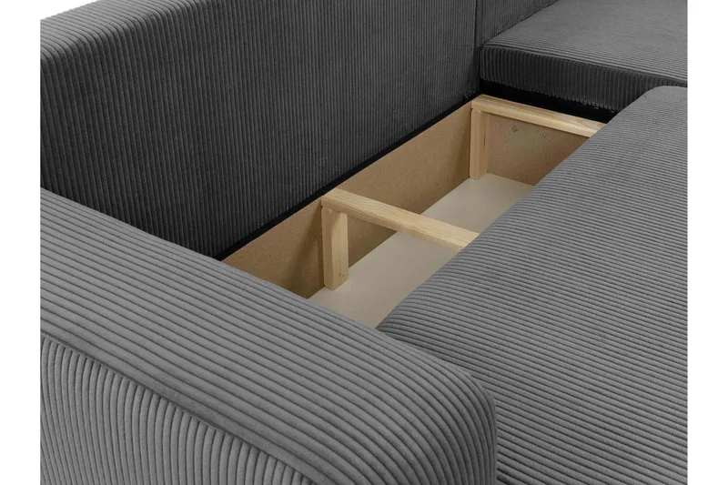 Barile Soffa med Divan 3-sits - Beige - Products - Möbler - Soffa - Divansoffa & schäslongsoffa - 3 sits soffa med divan