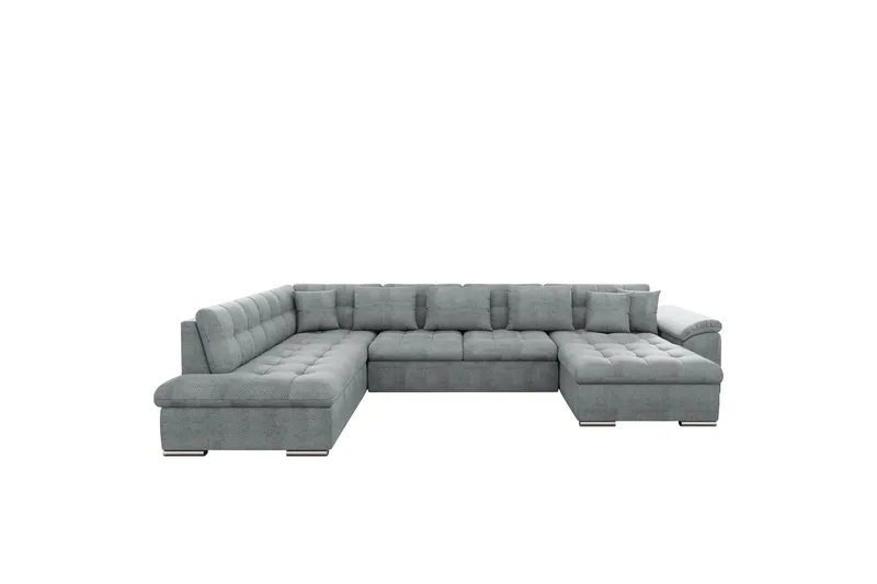 Dynir Soffa med Divan och Schäslong 4-sits - Grå - Products - Möbler - Soffa - Divansoffa & schäslongsoffa - 4 sits soffa med divan