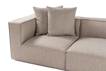 Gregor Soffa med Divan 4-sits - Sand beige - Products - Möbler - Soffa - Divansoffa & schäslongsoffa - 4 sits soffa med divan