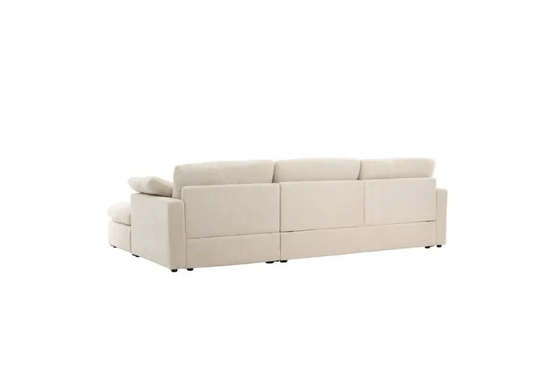 Hörnsoffa VIND Amalfi Beige - Beige - Products - Möbler - Soffa - Divansoffa & schäslongsoffa - 3 sits soffa med divan