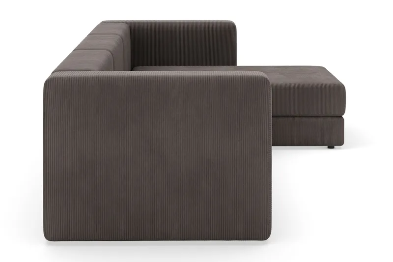 Hagblom 4-sits Divansoffa med Förvaring Vändbar - Mörkgrå - Products - Möbler - Soffa - Divansoffa & schäslongsoffa - 4 sits soffa med divan