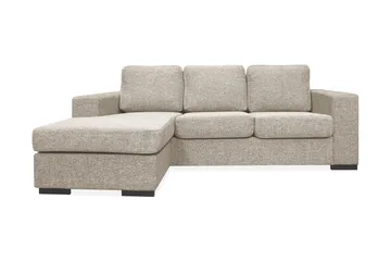 Nebraska Divansoffa 3-sits Vändbar, Beige