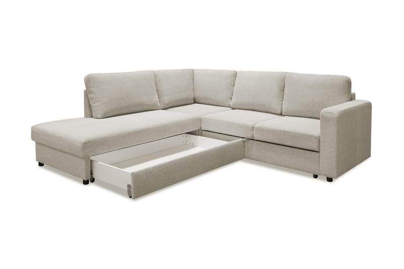 Paris Bäddsoffa - Beige - Products - Möbler - Soffa - Divansoffa & schäslongsoffa - 4 sits soffa med divan