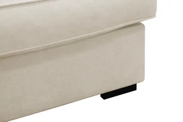 Rossita Lyx 4-sits Extra djup Soffa med Schäslong Vänster - Beige Tyg - Products - Möbler - Soffa - Divansoffa & schäslongsoffa - 4 sits soffa med divan