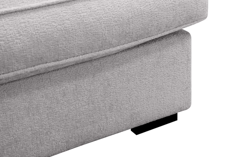 Rossita Lyx 4-sits Extra djup Soffa med Schäslong Vänster - Grå Chenille - Products - Möbler - Soffa - Divansoffa & schäslongsoffa - 4 sits soffa med divan