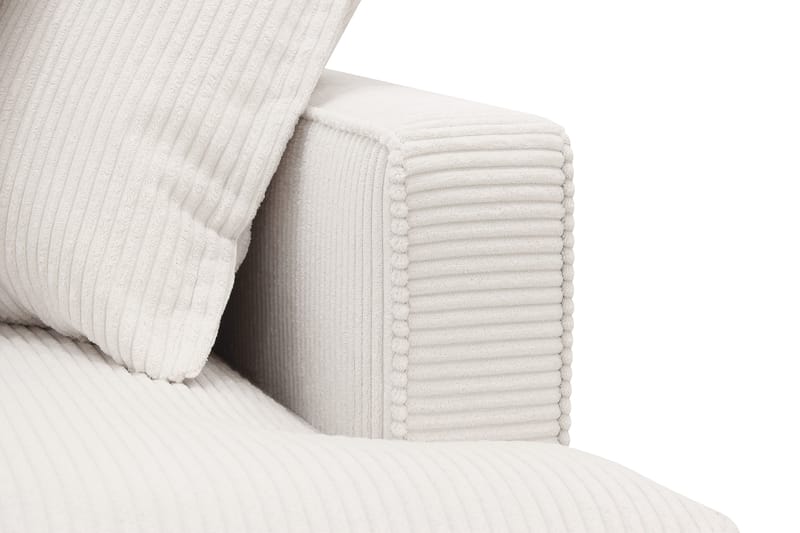 Rossita Lyx 4-sits Extra djup Soffa med Schäslong Vänster - Offwhite Manchester - Products - Möbler - Soffa - Divansoffa & schäslongsoffa - 4 sits soffa med divan