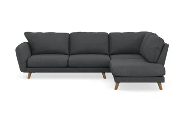 Trend Lyx 4-sits Högervänd L-formad Schäslongsoffa i Manchester