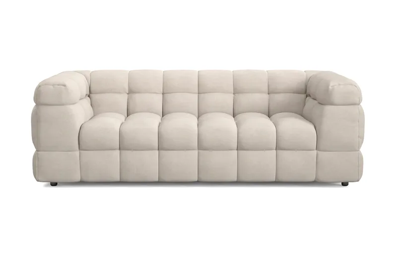 Elise 3-sits Bubblig Soffa - Beige - Products - Möbler - Soffa - 3 sits soffa