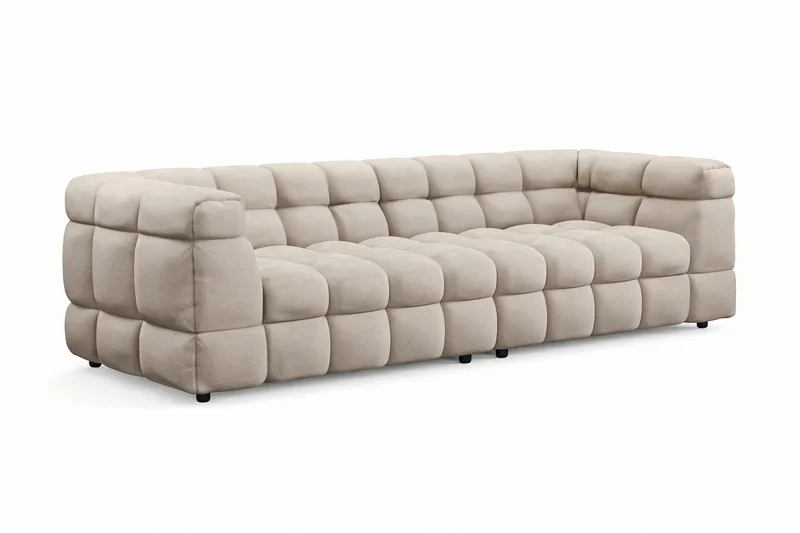Elise 4-sits Bubblig Soffa - Beige - Products - Möbler - Soffa - 4 sits soffa