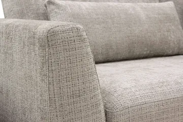 Florenz 3-sits Soffa i Chenille - Grå / Beige - Products - Möbler - Soffa - 3 sits soffa