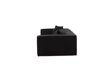 Gillholmen Soffa 3-sits - Svart/Mörkgrå - Products - Möbler - Soffa - 3 sits soffa