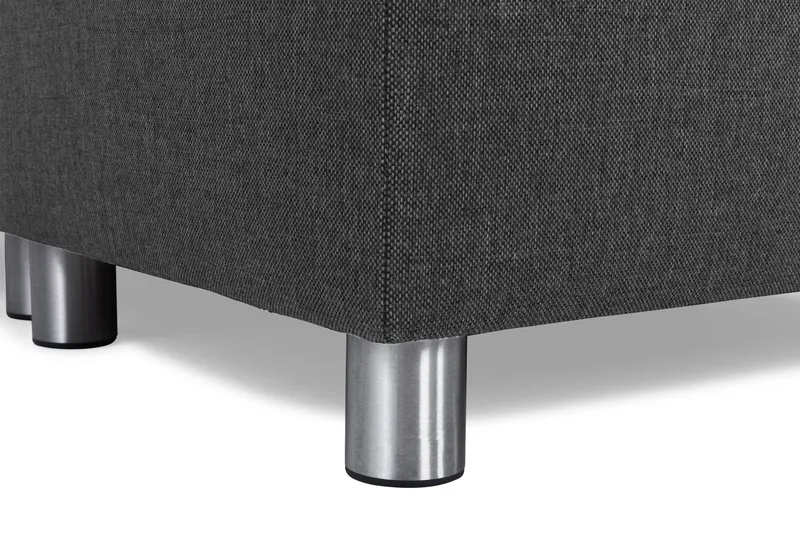 Crazy 7-sits Vändbar U-formad XX-Large Hörnsoffa med divan i Tyg - Mörkgrå / Antracit - Products - Möbler - Soffa - Hörnsoffa - Hörnsoffa med divan