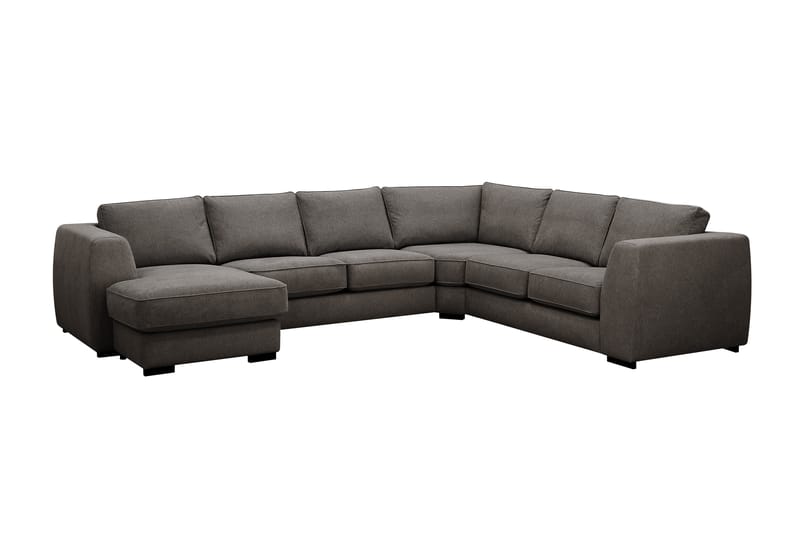Optus 5-sits Hörnsoffa med divan vändbar - Mörkgrå - Products - Möbler - Soffa - Hörnsoffa