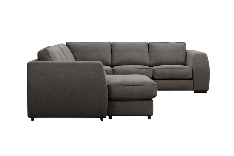 Optus 5-sits Hörnsoffa med divan vändbar - Mörkgrå - Products - Möbler - Soffa - Hörnsoffa