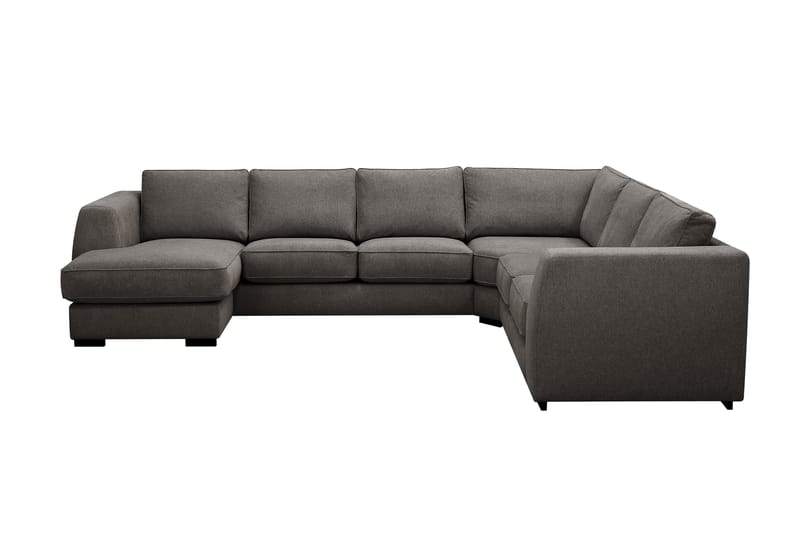 Optus 5-sits Hörnsoffa med divan vändbar - Mörkgrå - Products - Möbler - Soffa - Hörnsoffa
