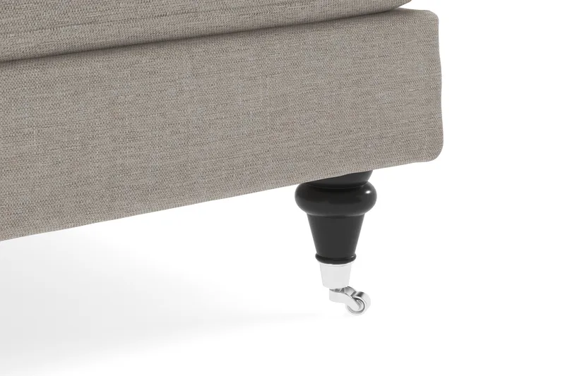 Howard Classic 3-sits Tygsoffa - Beige - Products - Möbler - Soffa - 3 sits soffa