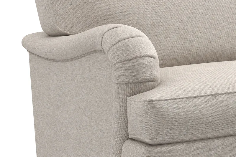 Howard Classic 3-sits Tygsoffa - Beige - Products - Möbler - Soffa - 3 sits soffa