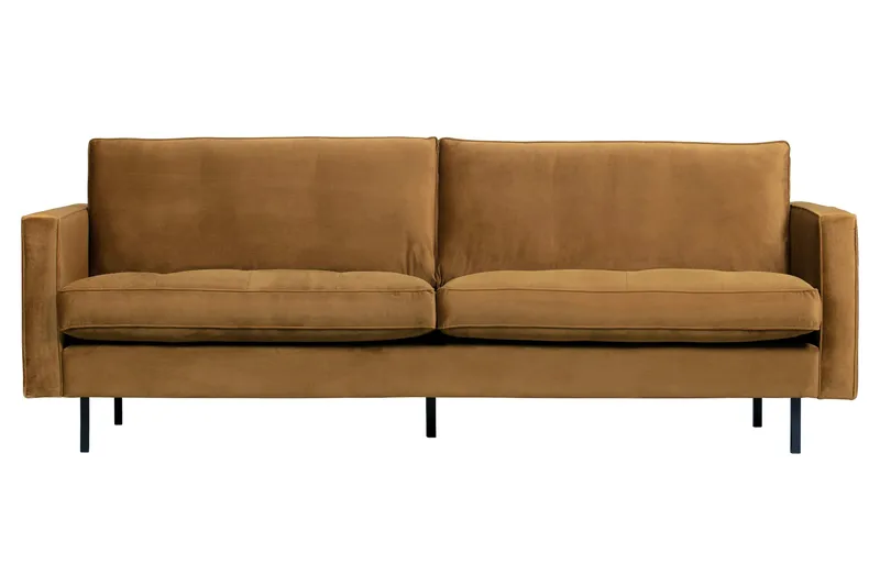 Lissbon 2,5-sits Soffa - Honungsgul - Products - Möbler - Soffa - 2 sits soffa