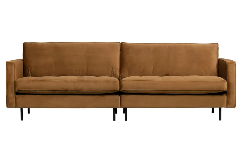 Lissbon 3-sits Soffa - Honungsgul - Products - Möbler - Soffa - 3 sits soffa